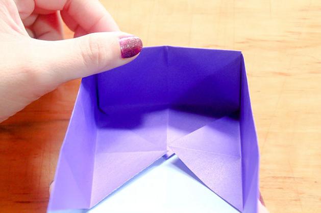 как сделать подарочную коробку из картона