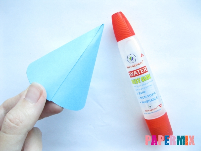 Как сделать конус из бумаги пошаговая инструкция - шаг 5