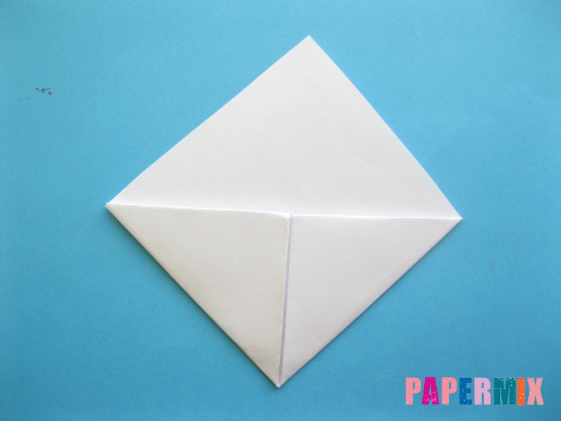 Как сделать закладку зайчик из бумаги поэтапно - шаг 10