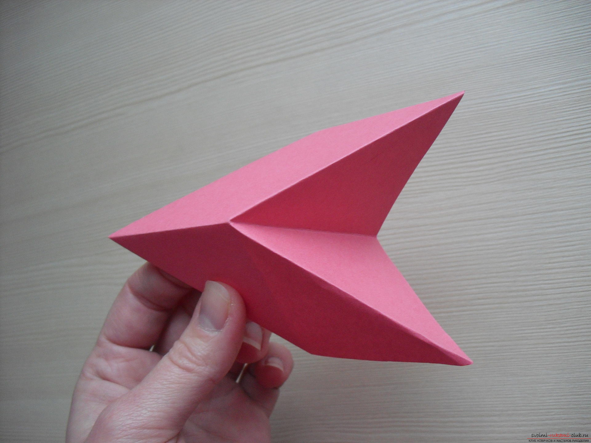 Этот мастер-класс расскажет как создать простое модульное оригами - трансформер.. Фото №8