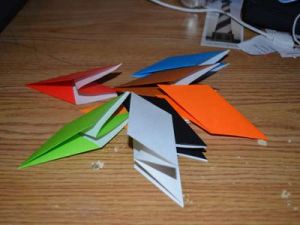 оригами из бумаги вертушка8