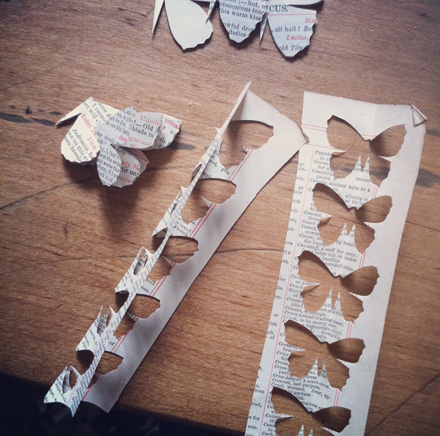 как сделать бабочки из бумаги