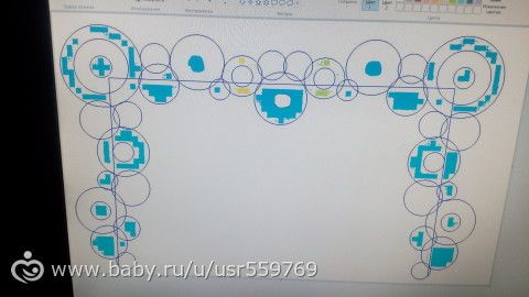 Мастер класс: единичка и гирлянда