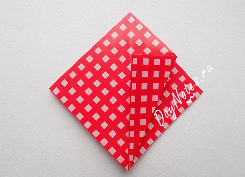 корзинка оригами из бумаги простая