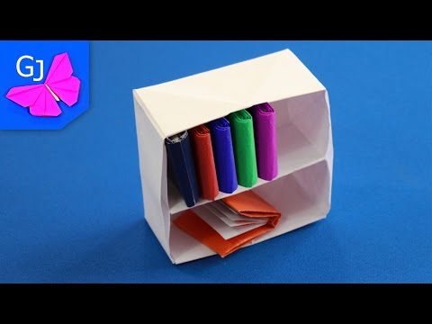 How To Make an Origami Bookshelf