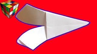 Пропеллер-вертушка! Как сделать вертушку из бумаги! Вертолёт Оригами своими руками!Поделки из бумаги