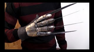 Как сделать перчатку Фредди Крюгера из ножей (2 часть)