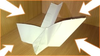 Летающая птица из бумаги