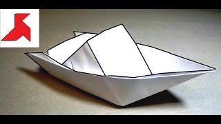 Как сделать оригами КАТЕР из бумаги А4 своими руками?