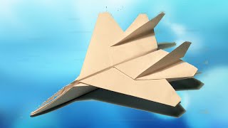 САМОЛЕТ F-15 (Strike Eagle). Оригами Своими Руками из Бумаги для Начинающих. Видео