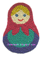 мастер класс мозаика из пластилина