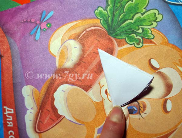 Объемная водяная лилия из бумаги для детей