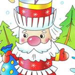 Объемные елочные игрушки из бумаги дед Мороз и Снегурочка с шаблонами для печати