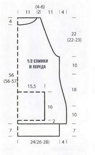 Как связать женскую жилетку спицами на пуговицах для начинающих