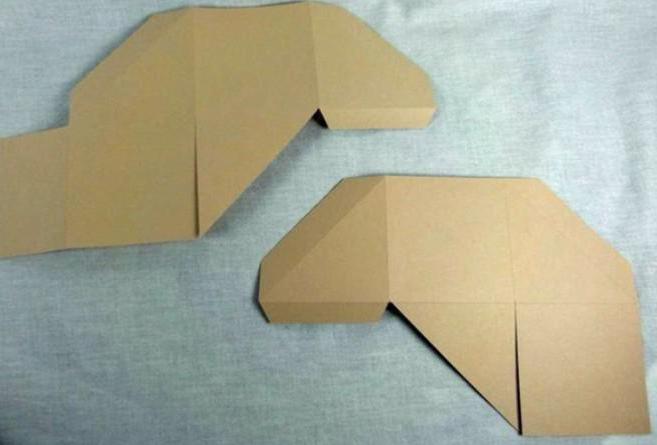оригами шкатулка схема 