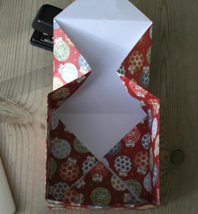 выкройка коробочки для подарка