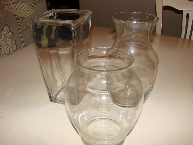 стеклянные вазы
