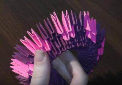 Модульное оригами. Схемы вазы