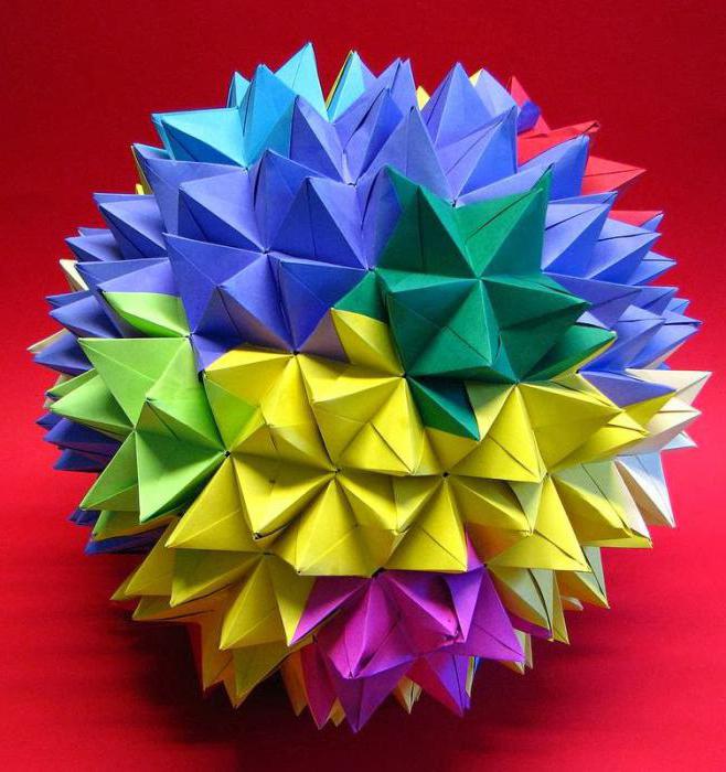 виды модульного оригами