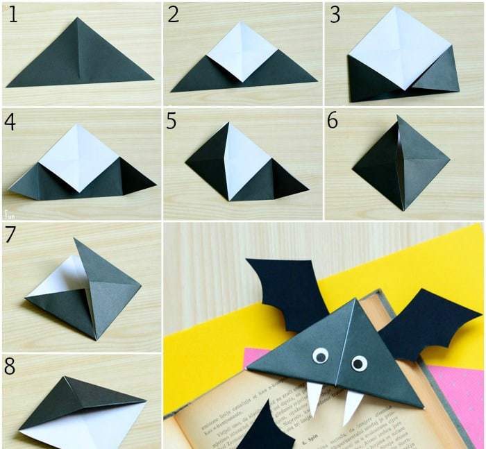 Закладка оригами