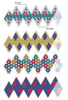 мозаичное плетение бисером для начинающих