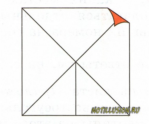 образец для аппликации из треугольников