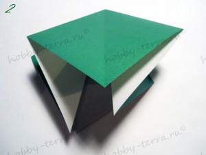 Новогодняя-оригами-елка-2