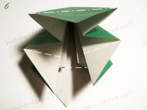 Новогодняя-оригами-елка-6