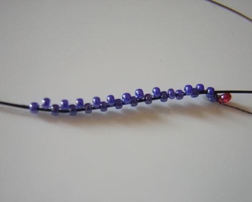 Плетение браслетов из бисера пошагово