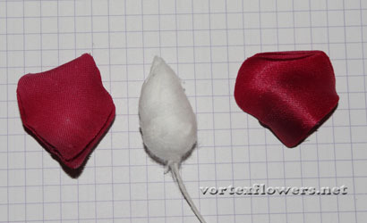 Как сделать розу из ткани своими руками