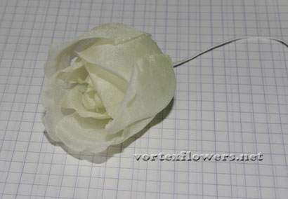 Роза из ткани своими руками, выкройка (схема) розы