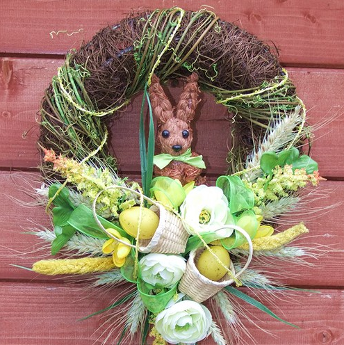 пасхальные идеи - пасхальный декор (13) (495x496, 624Kb)