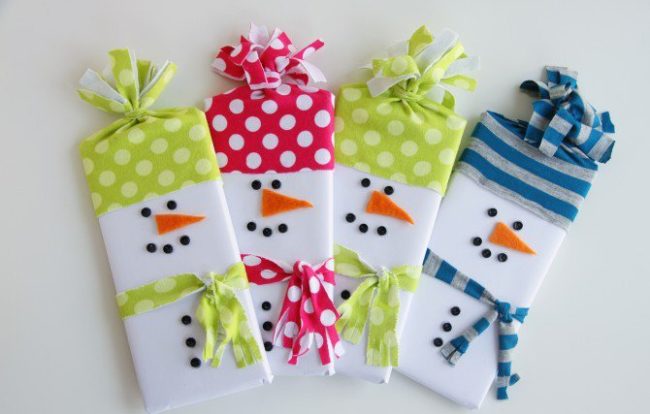 snowman-wrapped-candy-gifts