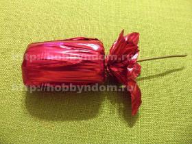  (11) МК. Как сделать букет из конфет Малинка