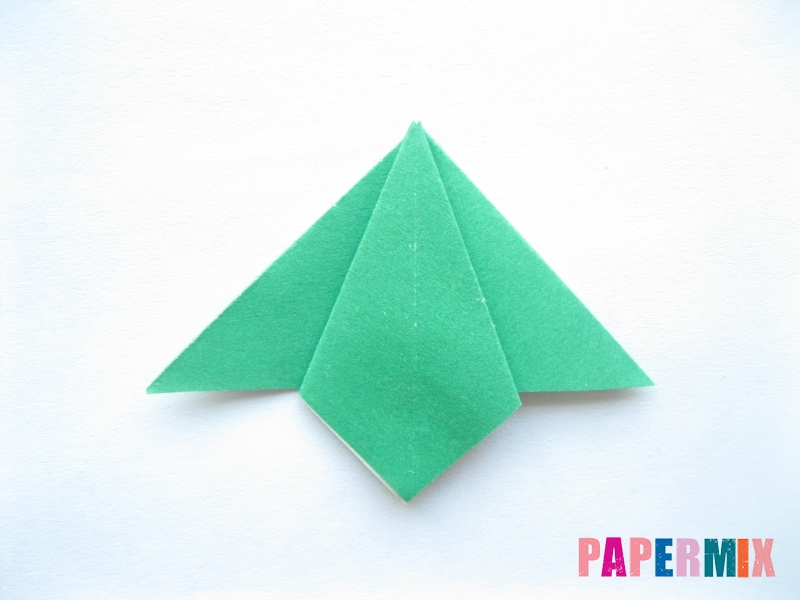 Как сделать помидор из бумаги (оригами) своими руками - шаг 12