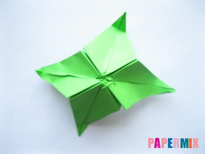 Как сделать пальму из бумаги (оригами) поэтапно - шаг 10
