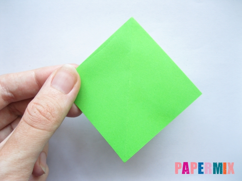 Как сделать пальму из бумаги (оригами) поэтапно - шаг 2