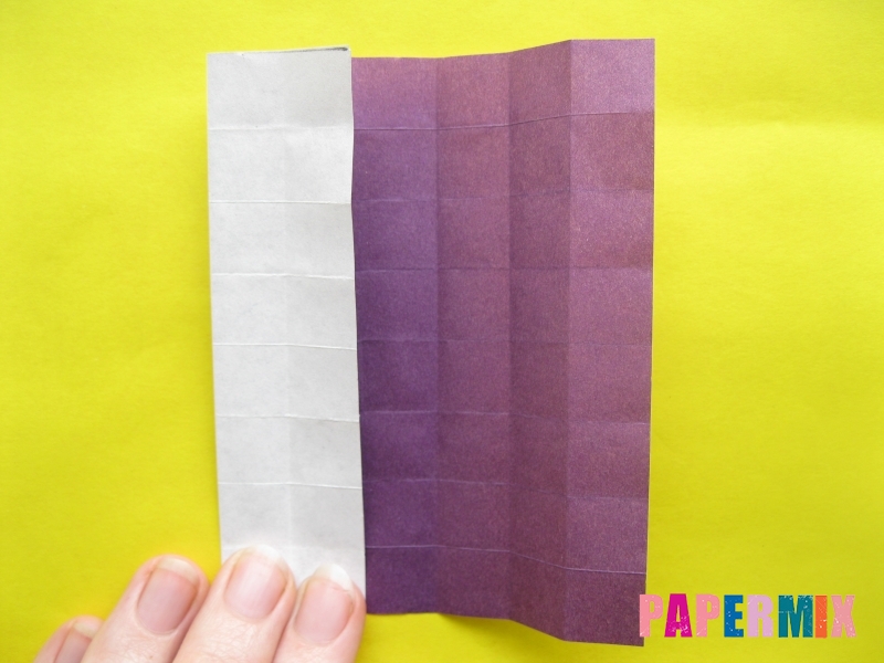 Как сделать цифру 1 из бумаги (оригами) своими руками - шаг 8