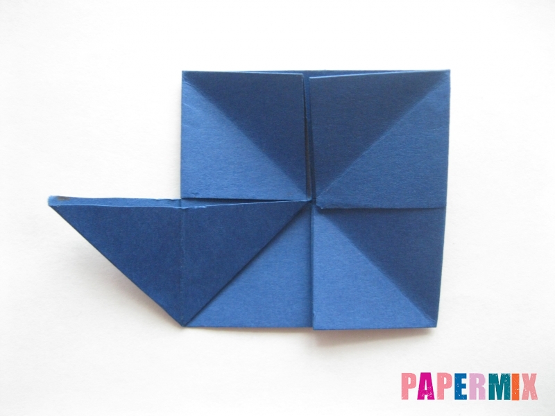 Как сделать книжный шкаф из бумаги (оригами) поэтапно - шаг 10