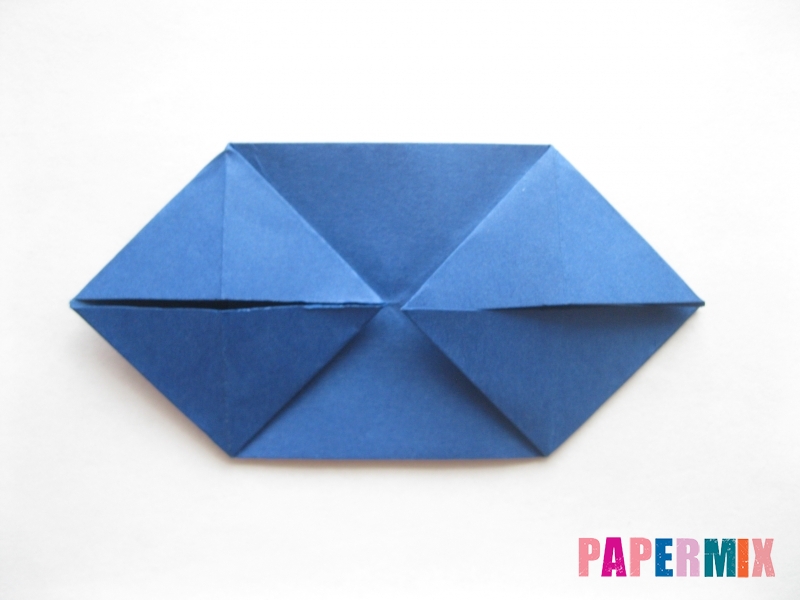 Как сделать книжный шкаф из бумаги (оригами) поэтапно - шаг 11