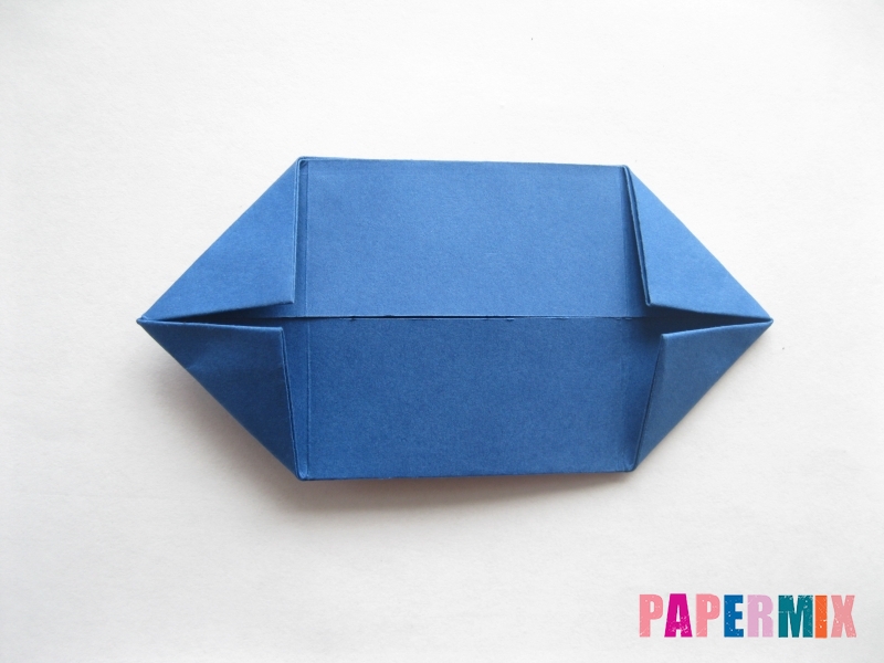 Как сделать книжный шкаф из бумаги (оригами) поэтапно - шаг 23