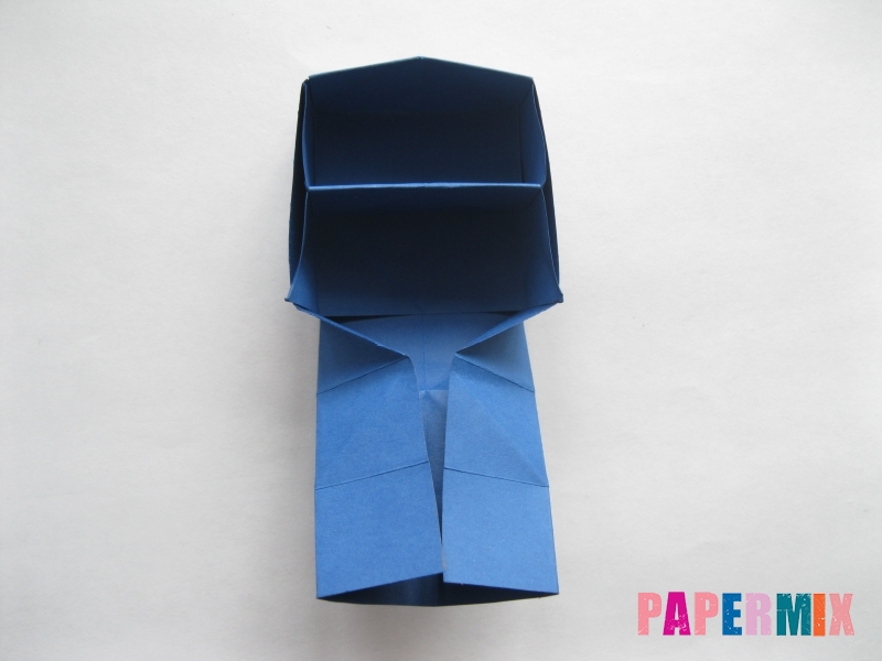 Как сделать книжный шкаф из бумаги (оригами) поэтапно - шаг 25