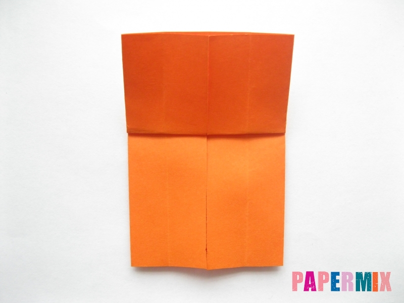 Как сделать кровать из бумаги (оригами) поэтапно - шаг 8