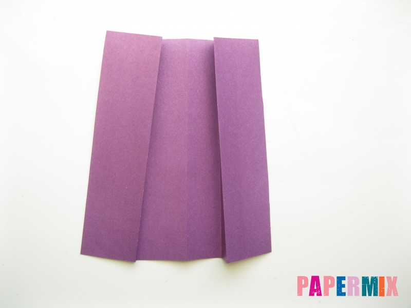 Как сделать платье из бумаги (оригами) своими руками - шаг 21