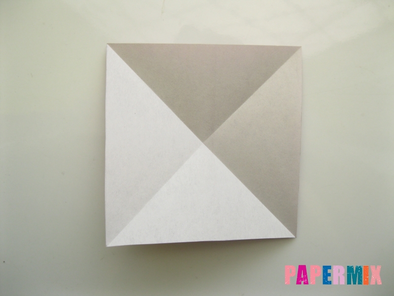 Как сделать платье из бумаги (оригами) своими руками - шаг 4