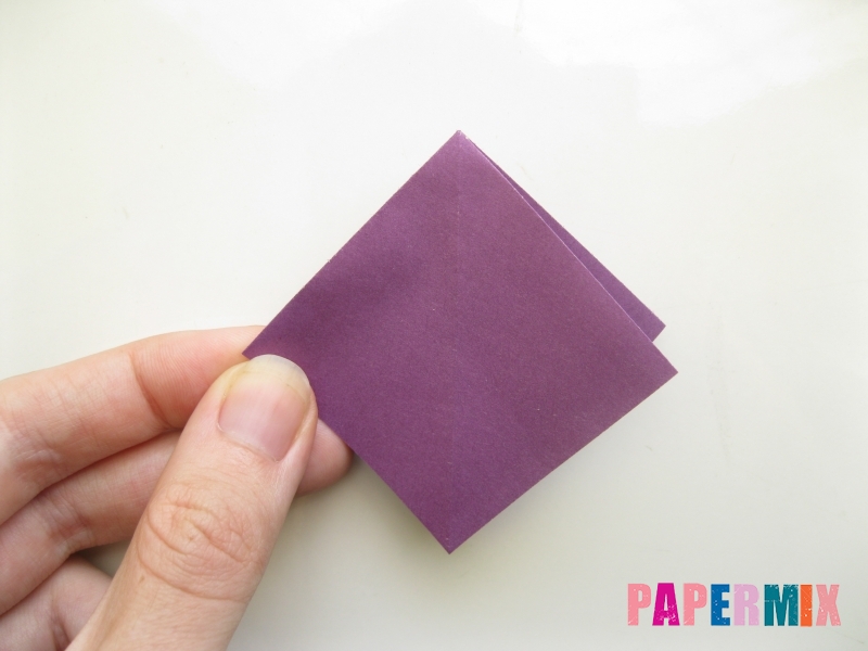 Как сделать платье из бумаги (оригами) своими руками - шаг 7