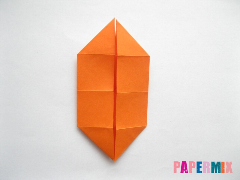 Как сделать стол из бумаги (оригами) поэтапно - шаг 12