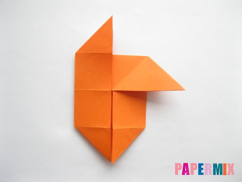 Как сделать стол из бумаги (оригами) поэтапно - шаг 13
