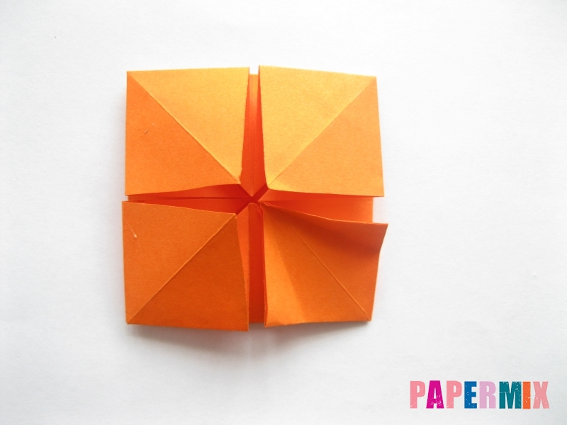 Как сделать стол из бумаги (оригами) поэтапно - шаг 18