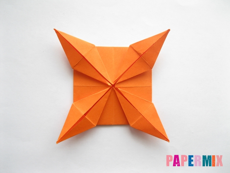 Как сделать стол из бумаги (оригами) поэтапно - шаг 20